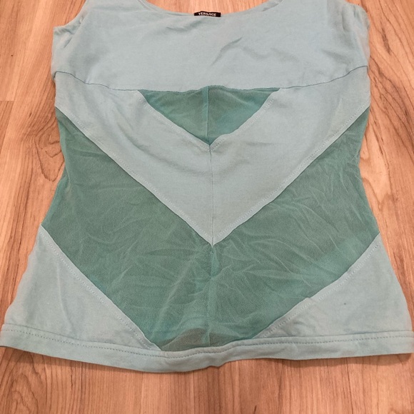 Versace Jeans Collection Aqua Tank Top - Picture 4 of 5